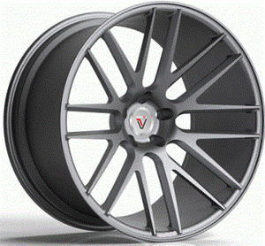 фото диска VISSOL R22 ET30 DIA PCD:5/120 БЛЕСТЯШИЙ ГРАФИТОВЫЙ