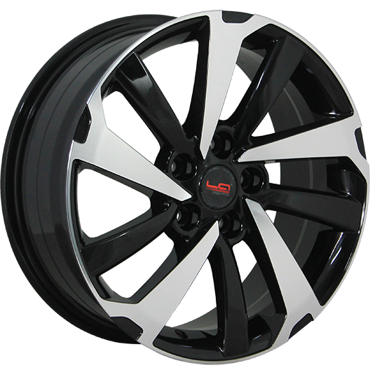 фото диска Replica LA R19 ET30 DIA60,1 PCD:5/114,3 черный полированный