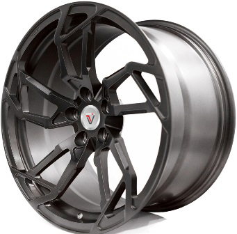 фото диска VISSOL R20 ET32 DIA PCD:5/112 черный матовый