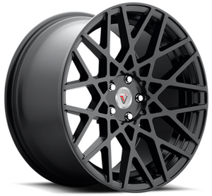 фото диска VISSOL R18 ET45 DIA72,6 PCD:5/108 черный матовый