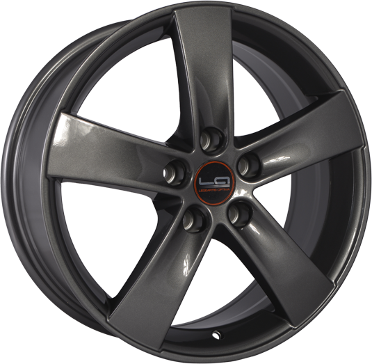 фото диска Replica LA R17 ET41 DIA67,1 PCD:5/114,3 насыщенный темно-серебристый