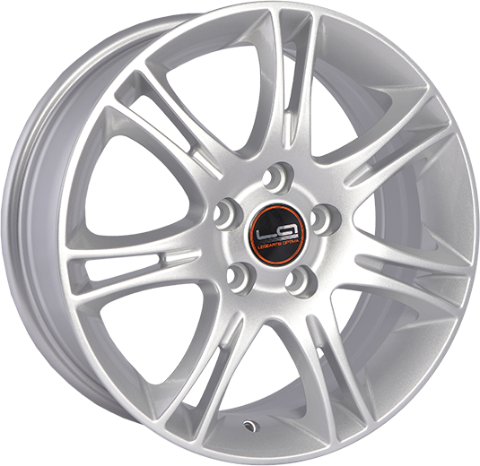 фото диска Replica LA R16 ET50 DIA63,3 PCD:5/108 серебристый