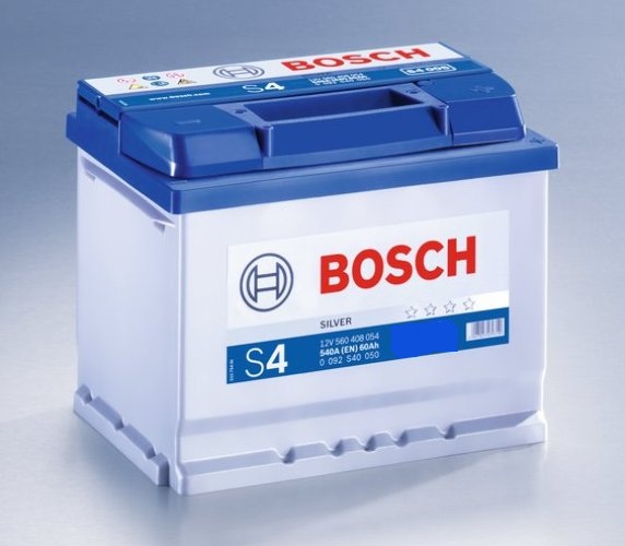 фото акб Bosch 6СТ-45 АчА 
 обратная