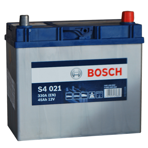 фото акб Bosch 6СТ-45 АчА 
 обратная