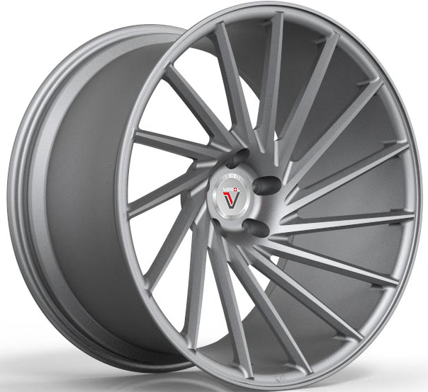 фото диска VISSOL R22 ET15 DIA PCD:5/120 БЛЕСТЯШИЙ ГРАФИТОВЫЙ
