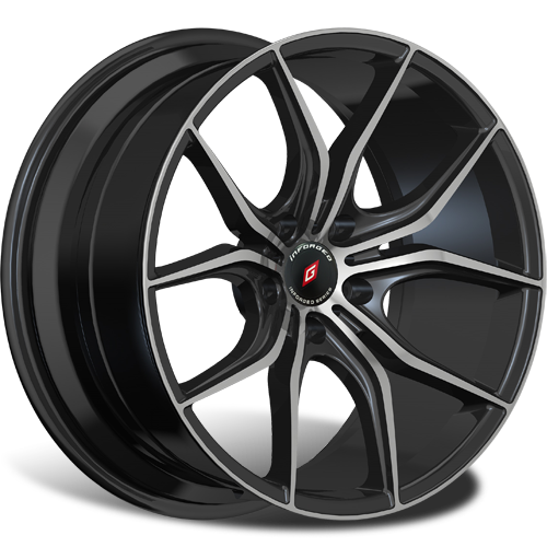 фото диска Inforged R18 ET30 DIA66,6 PCD:5/112 НАСЫЩЕННЫЙ ТЕМНО-СЕРЫЙ