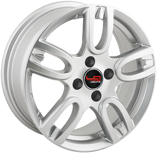 фото диска Replica LA R15 ET45 DIA56,6 PCD:4/100 серебристый