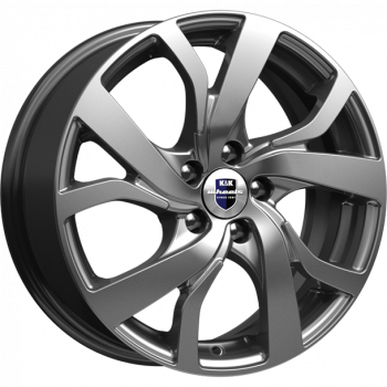 фото диска Rapid R15 ET38 DIA57,1 PCD:5/100 Серый тёмный глянцевый