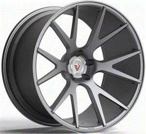 фото диска VISSOL R22 ET20 DIA74,1 PCD:5/120 БЛЕСТЯШИЙ ГРАФИТОВЫЙ