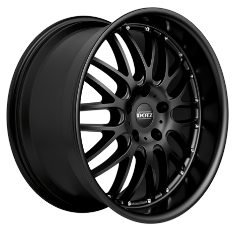 фото диска DOTZ R17 ET32 DIA60,1 PCD:5/100 черный матовый