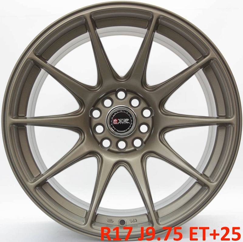 фото диска XXR R17 ET25 DIA73,1 PCD:5/100 бронза
