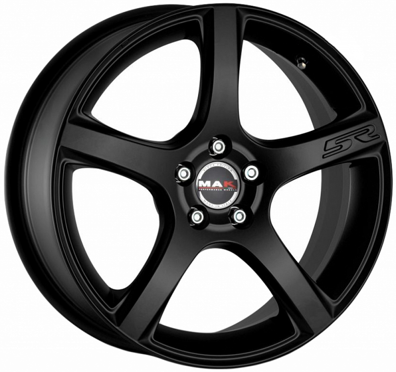 фото диска MAK R17 ET40 DIA76 PCD:5/114,3 Чёрный матовый