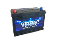  Аккумулятор VIRBAC (105D31R) 90 Ач 780 А прямая полярность