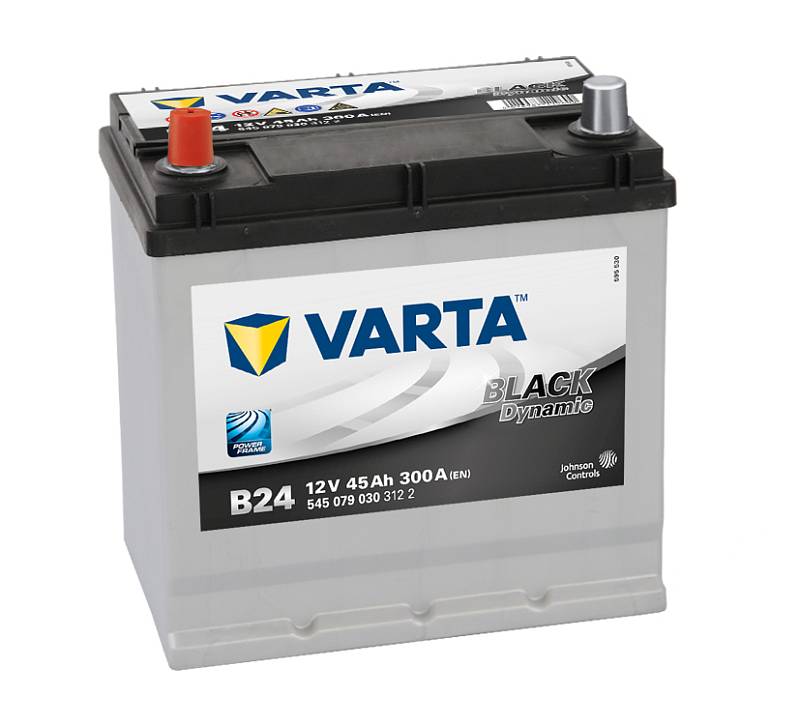 фото акб VARTA 6СТ-45 АчА 
 прямая