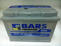  Аккумулятор BARS Premium 70 Ач 630 А прямая полярность